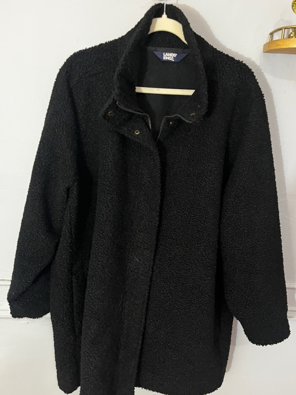 Fuzzy Black Jacket